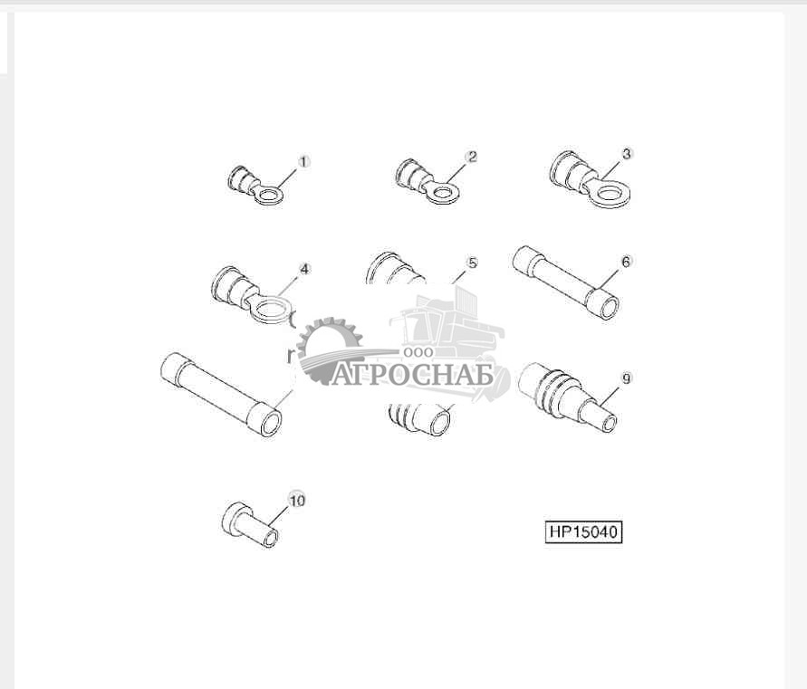 Electrical Connector Service Kit (Contents Of Box 5) Ring Terminals And Seals 